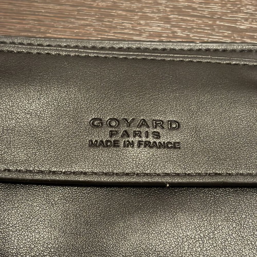 Goyard Paris wallet like new, black and brown