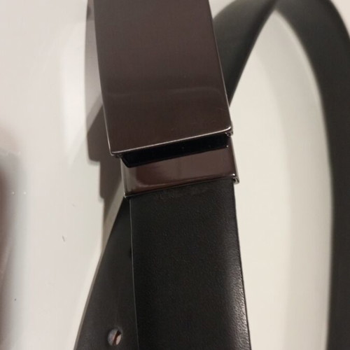 Manetti leather men's belt black like new, size 100