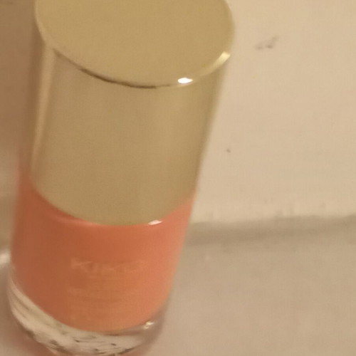 KIKO MILANO nail lacquer coral Gold Reflections no 3 new