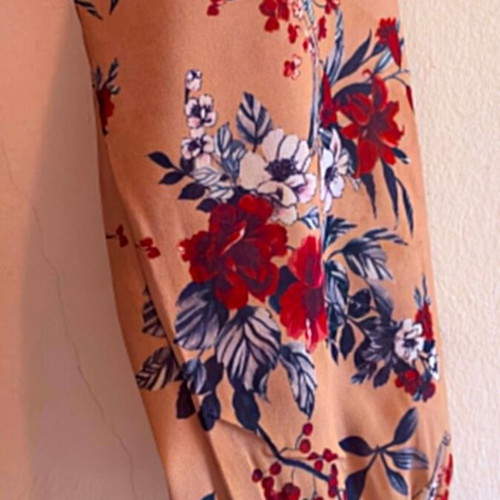 Summer maxi dress floral made in Italy one size like new