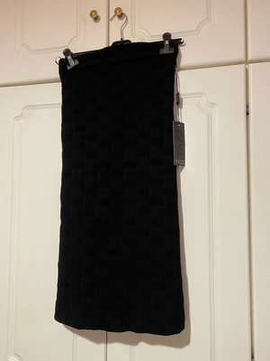 Mini black strapless dress YAZZ new