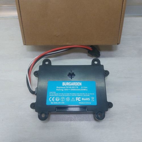 Burgarden Li-ion Battery 3000mAh 18V for Bosch Indego Robotic Lawn Mower