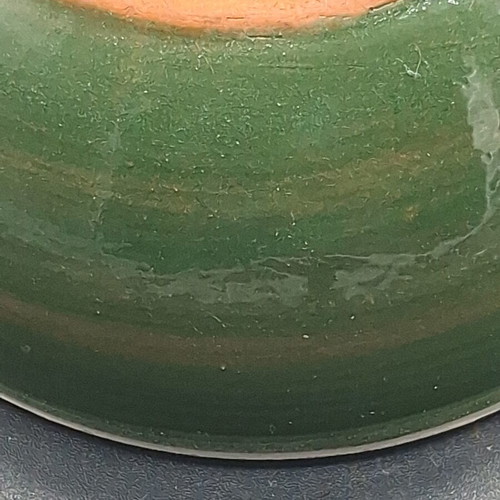 Handmade Sifnos Bowls set of 2, like new, ceramic with watermelon design