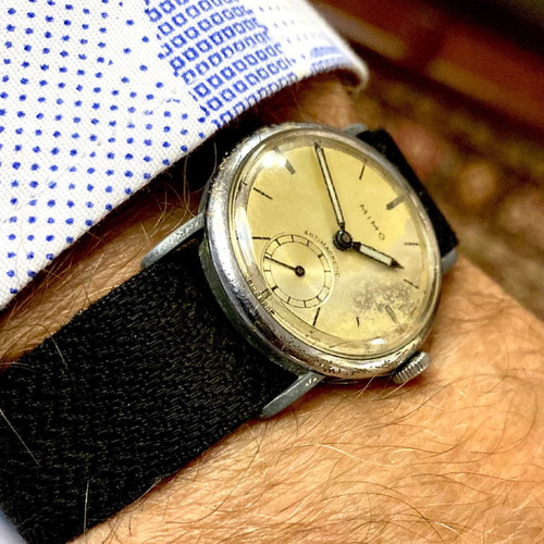 MIMO military vintage 1942 watch with luminous hands
