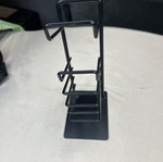 Black headphone stand