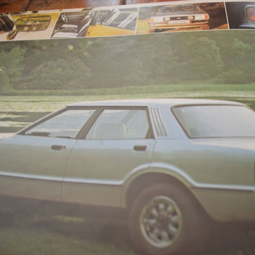 Ford Cortina front page vintage advertising brochure used