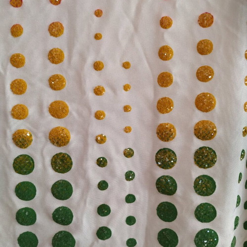 Top like new, size M, white multicolor