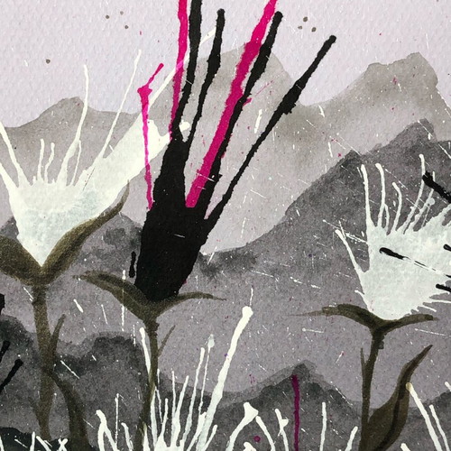 Watercolours and ink art new