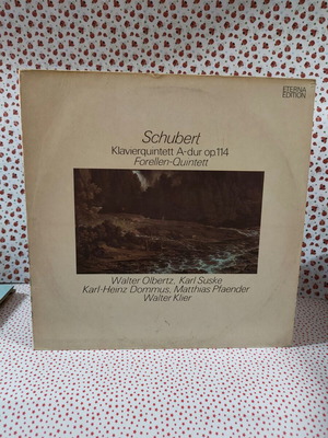 Schubert Klavierquintett A-dur Op. 114 vinyl record used, classical
