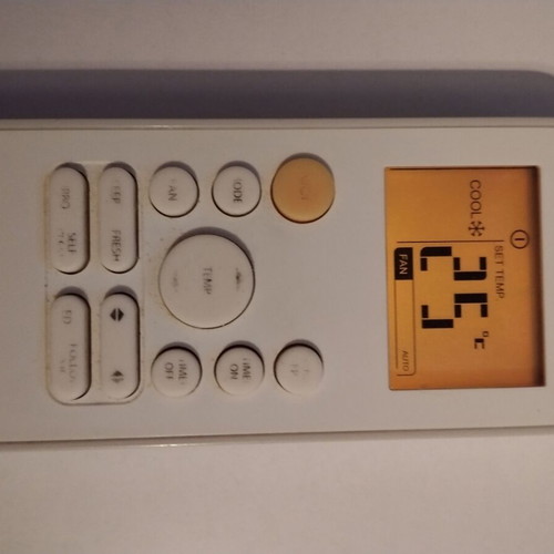 Inventor air conditioner remote control