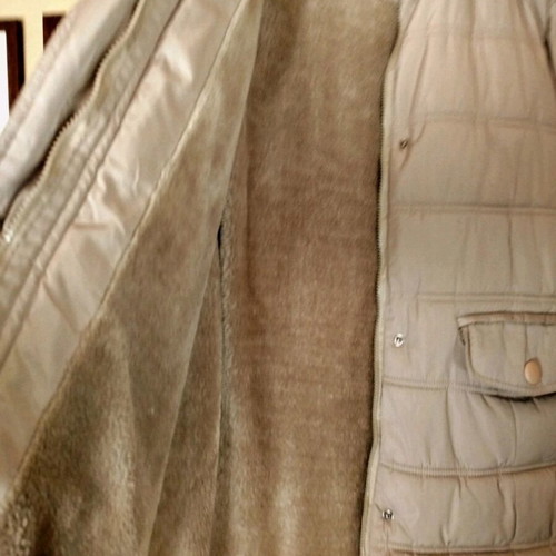 E&D XL jacket used, winter, beige