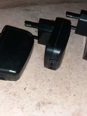 Μετατροπείς φορτιστή USB μεταχειρισμένοι, σετ 3 τεμαχίων