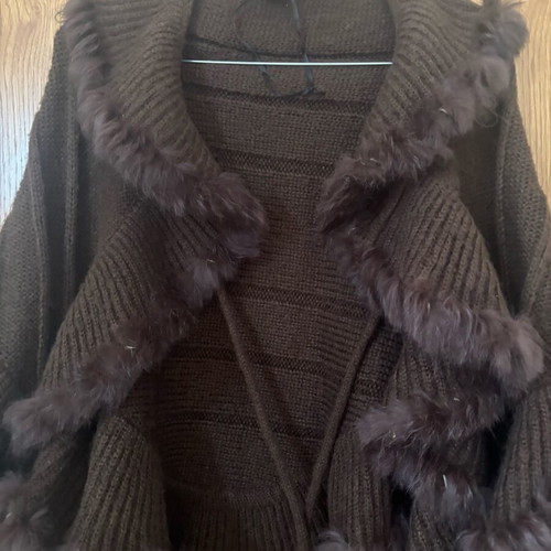 Fullah Sugah cardigan one size used, brown