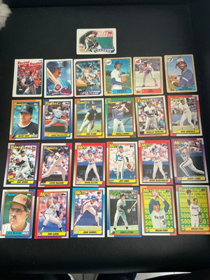 Baseball Cards used, authentic