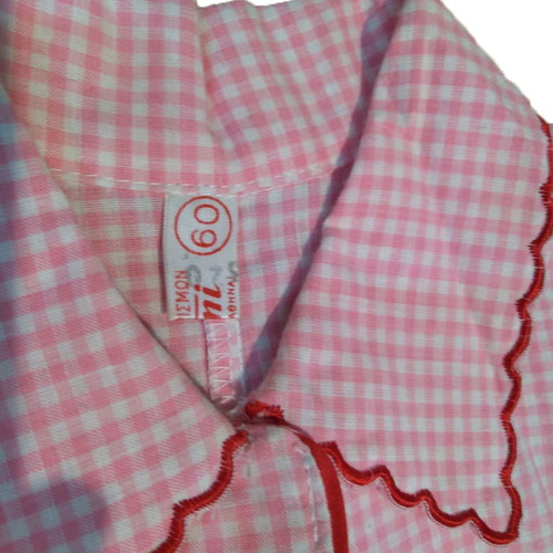 Kindergarten apron girls new 80s Greek made