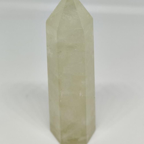 Yellow Fluorite Crystal Obelisk Tower like new