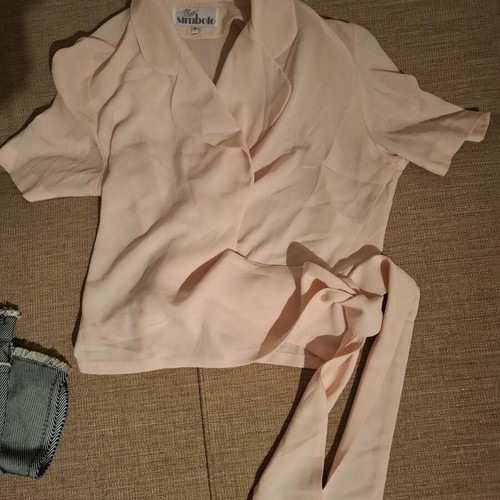 Miss Simbolo women's top pink like new size S