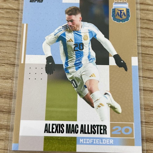 Alexis Mac Allister Argentina National Team Card Topps 2024