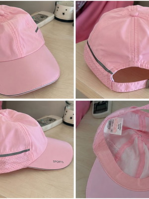 Jockey hat, pink, size L