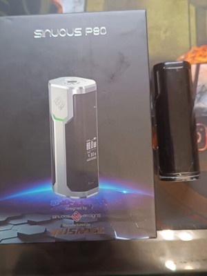 Wismec Sinuous P80 използван, нефункционален мод за части или колекция