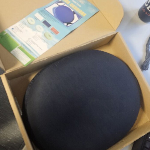 Med Star Seat Cushion Doughnut New, Blue