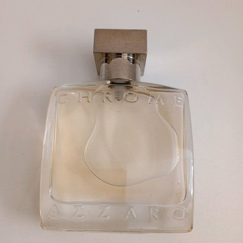 Azzaro Chrome EDT 50ml men's perfume used, old edition