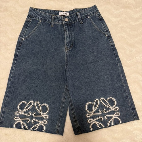 Cropped jean slim fit, like new, high waist, blue, size L