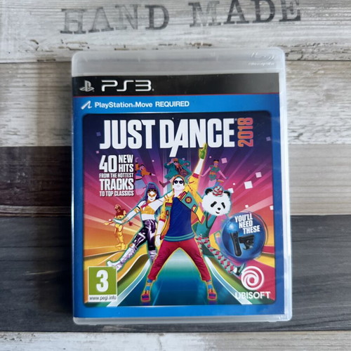 Just Dance 2014 and 2018 PS3 games like new with manuals