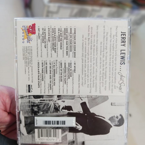 Jerry Lewis Just Sings CD used