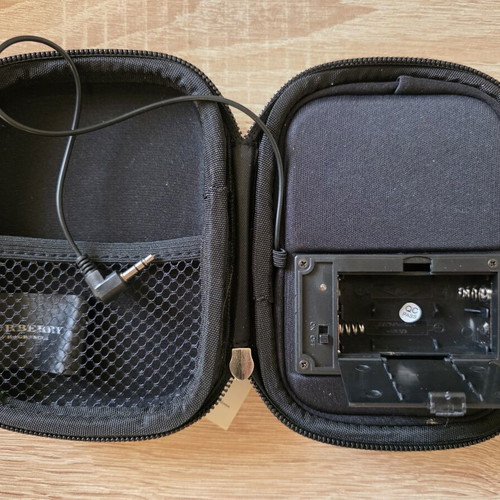 Burberry Speaker with Audio Jack and Battery Operation, New