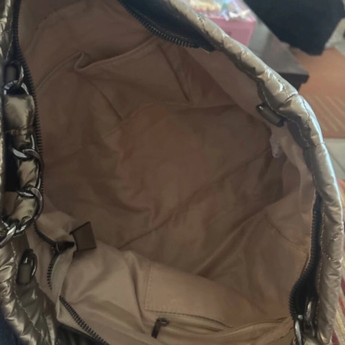 Bag to Bag silver new with crossbody strap