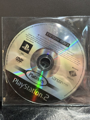 Eyetoy Play 3 PS2 used, disc only