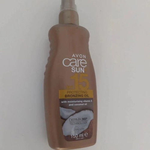 Avon Care SUN+ SPF 15 Protecting Bronzing Oil with Coconut Oil & Vitamin E 150ml