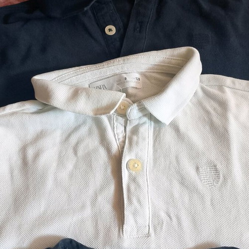 Zara blouses like new, size 128 cm, boys' pack of 3