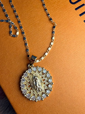 Unisex necklace pendant Holy Mary Our Lady of Guadalupe new