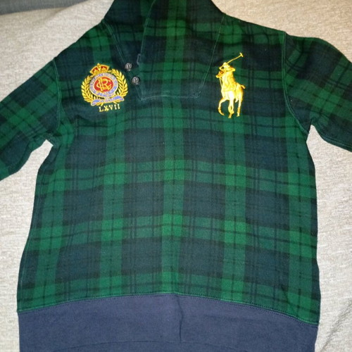 Polo Ralph Lauren Kids Shirt used, size 8, green