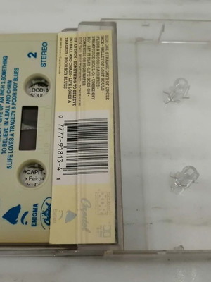 Poison Flesh & Blood 1990 cassette tape