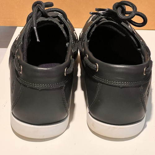 Timberland boat shoes leather navy blue