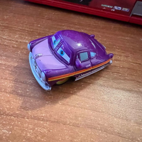 Disney Pixar Cars Mini Racer Purple Doc Hudson like new