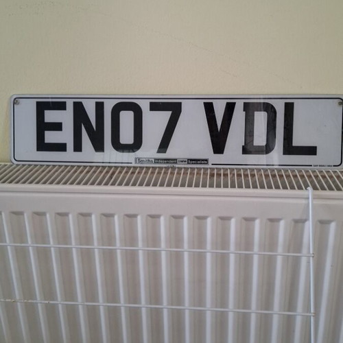 BMW car license plate authentic like new