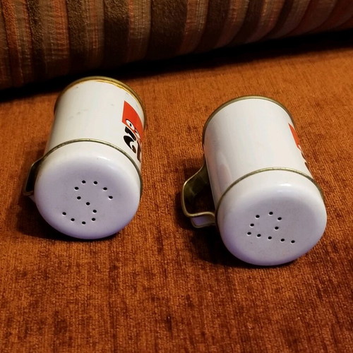 Greek Ouzo 12 salt and pepper set used