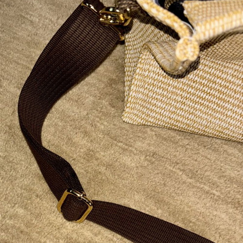 Bleecker & Love handmade crossbody bag like new, beige