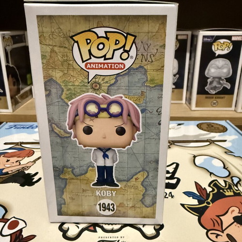 Funko POP! One Piece Koby Marine Captain 2025 Animation Expo Limited Edition