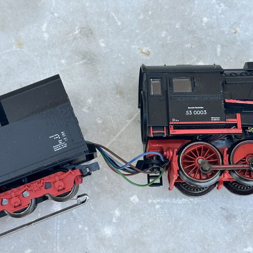 Märklin H0 37021 BR 53 0003 DRG steam locomotive with Kondenstender, used