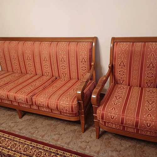 Living room set 4 pieces new with three-seat, two-seat sofa and 2 armchairs