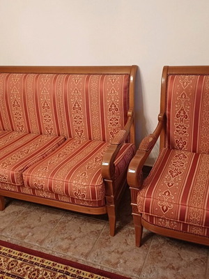 Living room set 4 pieces new with three-seat, two-seat sofa and 2 armchairs