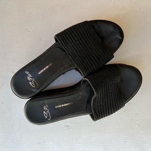 Women’s sandals S.Piero black like new, size 37