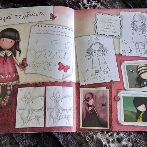 Panini Santoro sticker album with 50 stickers