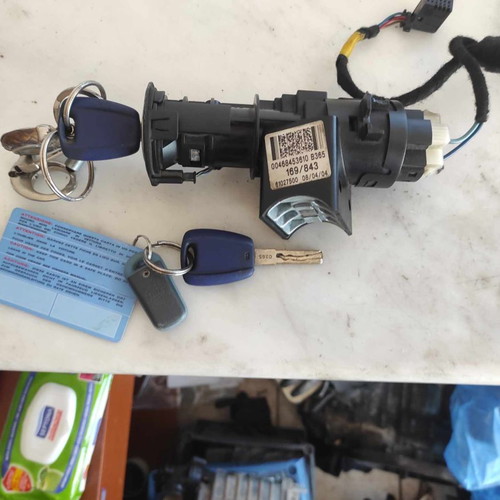 Ignition lock with key for Fiat Panda '03-'14 used