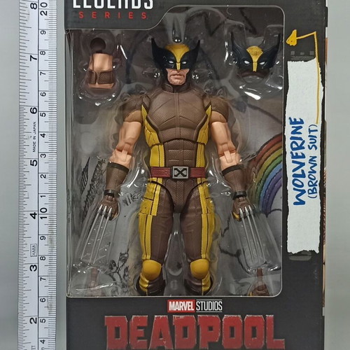 Marvel Legends Wolverine Brown Suit figure new